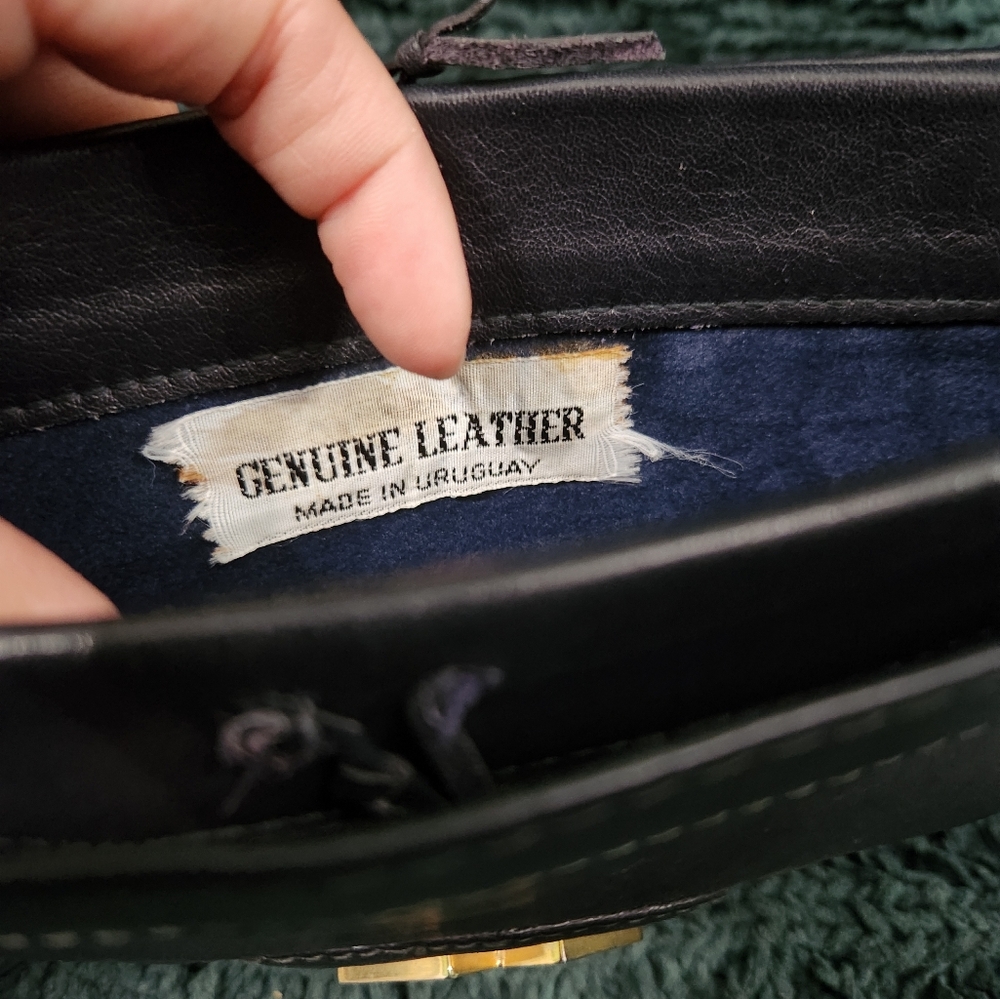 Genuine Leather Crossbody Bag - Picture 6 of 8